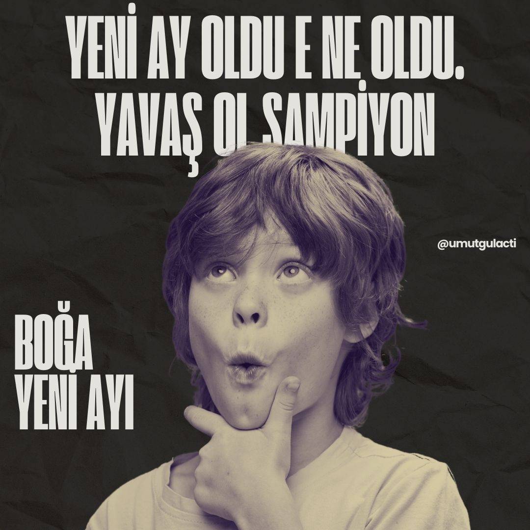 Yeni Ay Oldu E Ne Oldu.