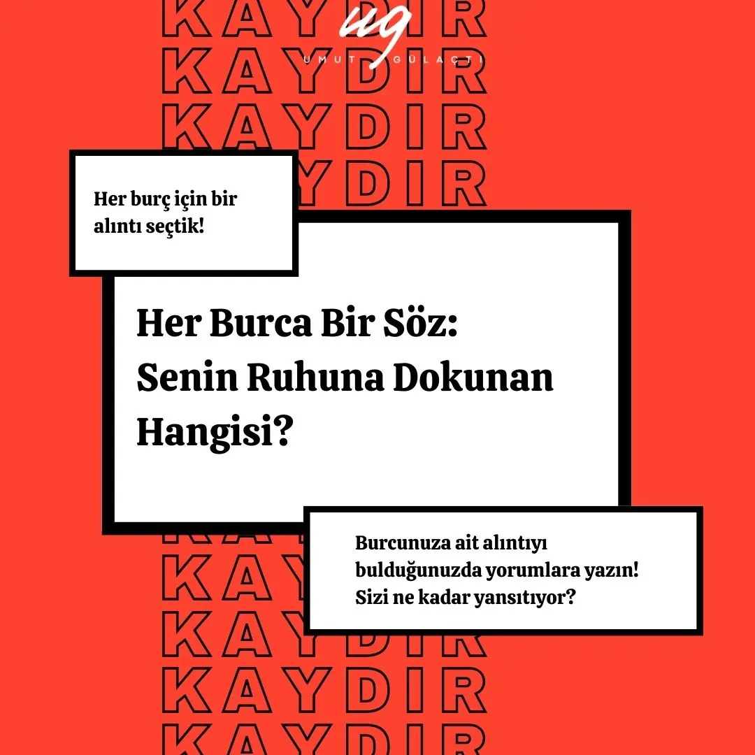 Her Burca Bir Söz: Senin Ruhuna Dokunan Hangisi?