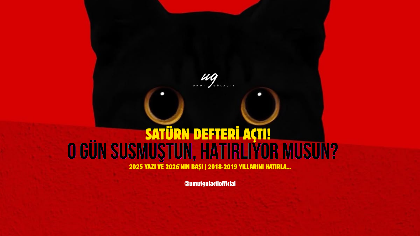 Satürn Defteri Açtı! Satürn Defteri Açtı!
