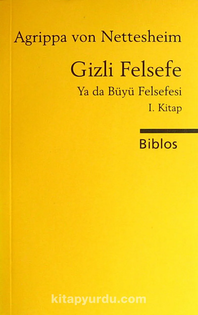 Gizli Felsefe ya da Büyü Felsefesi 1